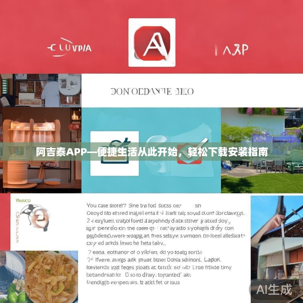 阿吉泰APP—便捷生活从此开始,轻松下载安装指南 阿吉泰APP—便捷生活从此开始,轻松下载安装指南