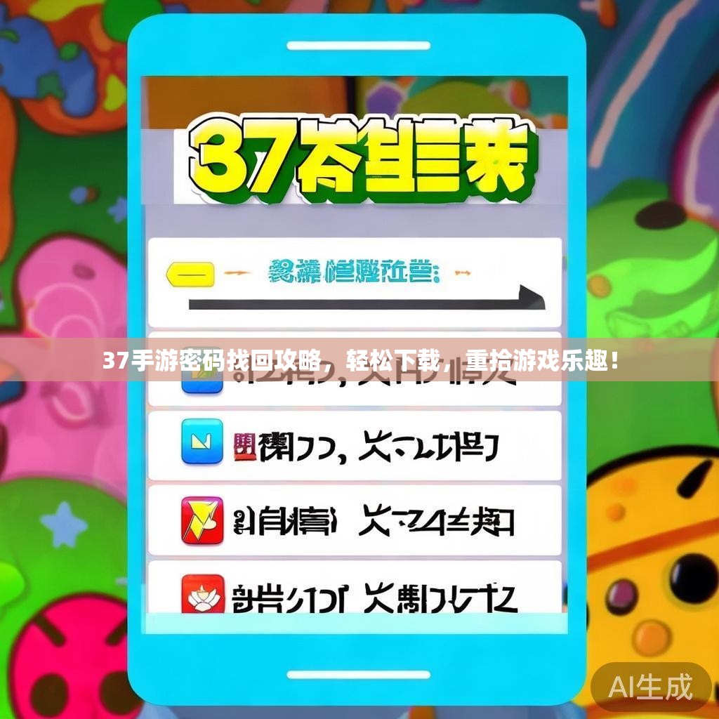 37手游密码找回攻略，轻松下载，重拾游戏乐趣！