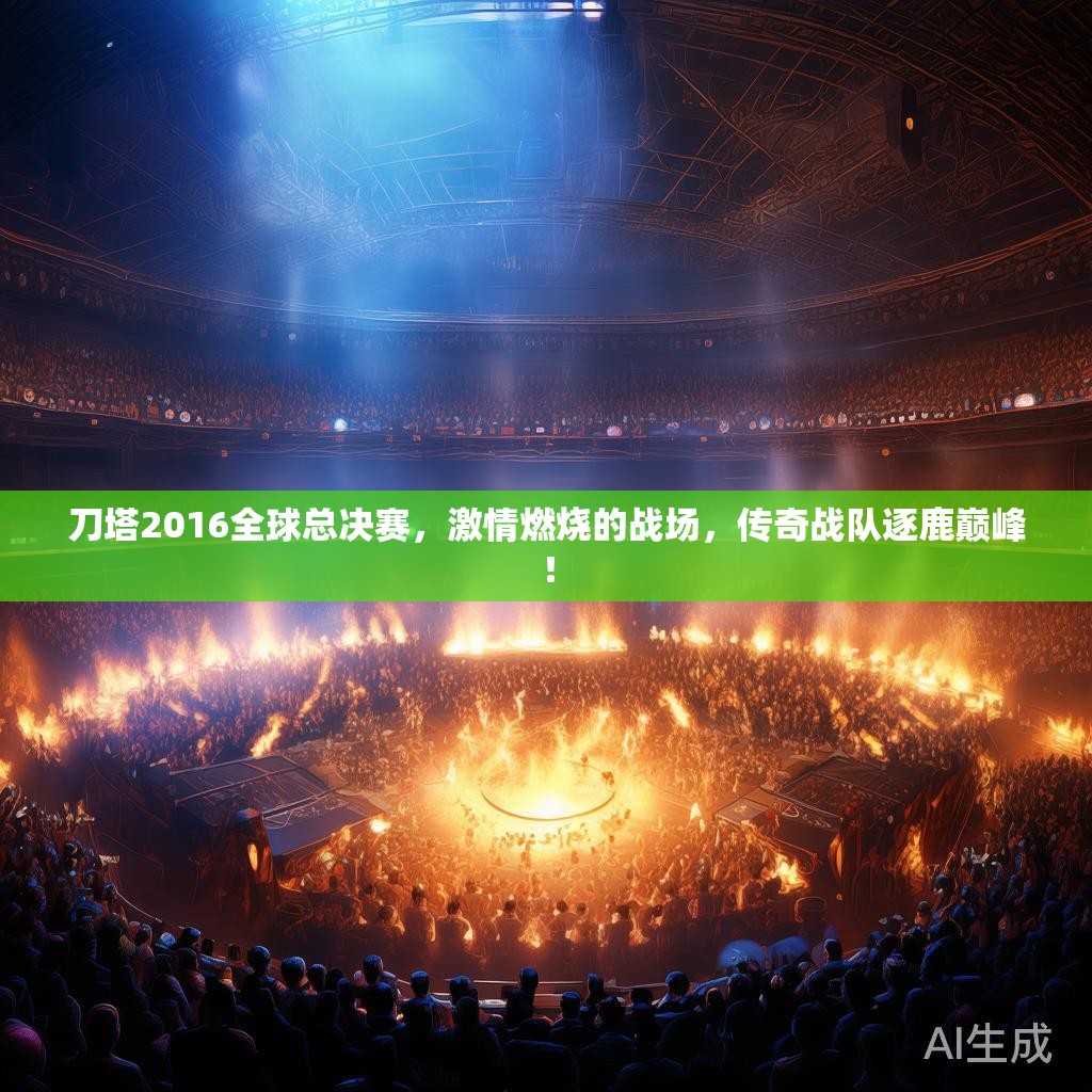刀塔2016全球总决赛,激情燃烧的战场,传奇战队逐鹿巅峰! 刀塔2016全球总决赛,激情燃烧的战场,传奇战队逐鹿巅峰!