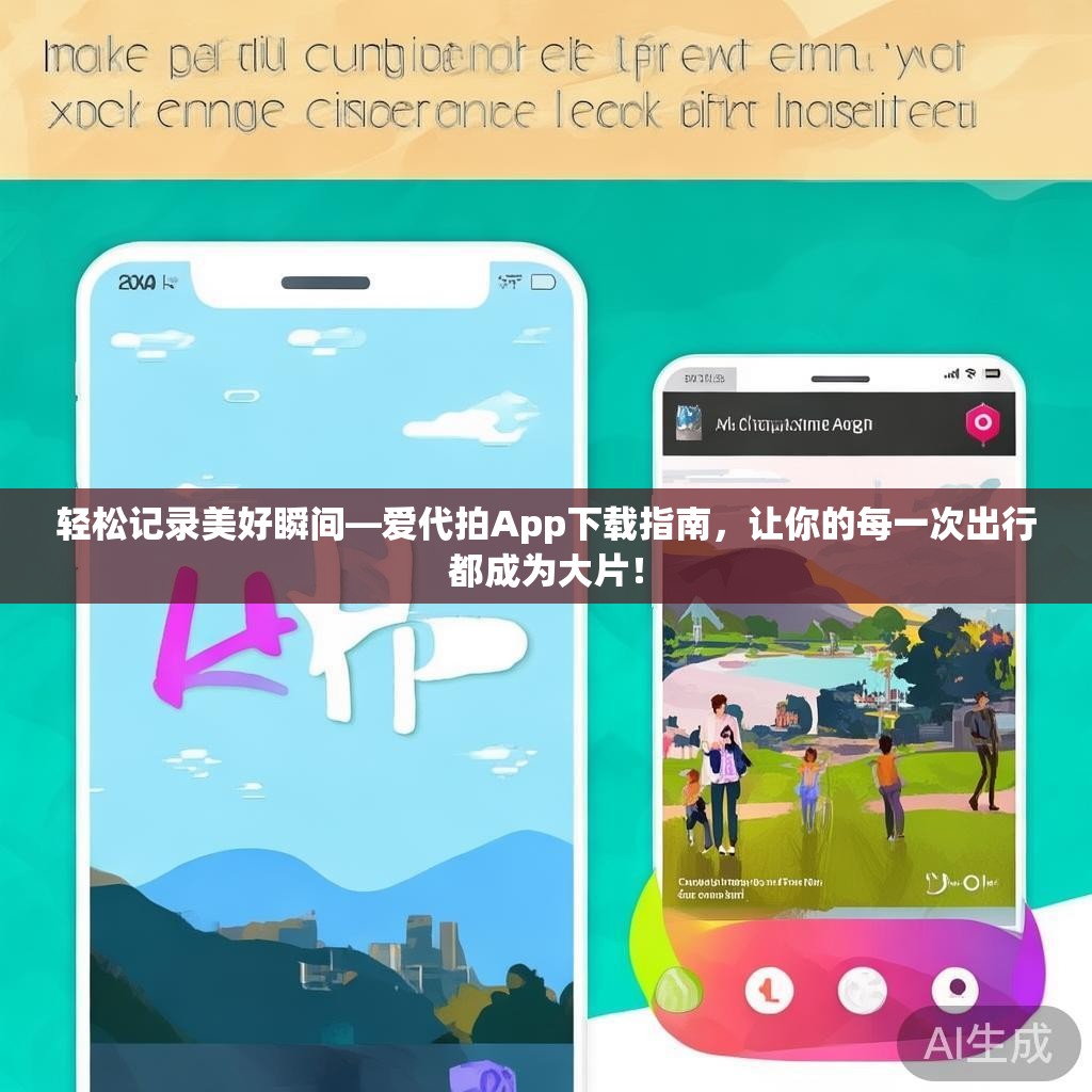 轻松记录美好瞬间—爱代拍App下载指南，让你的每一次出行都成为大片！