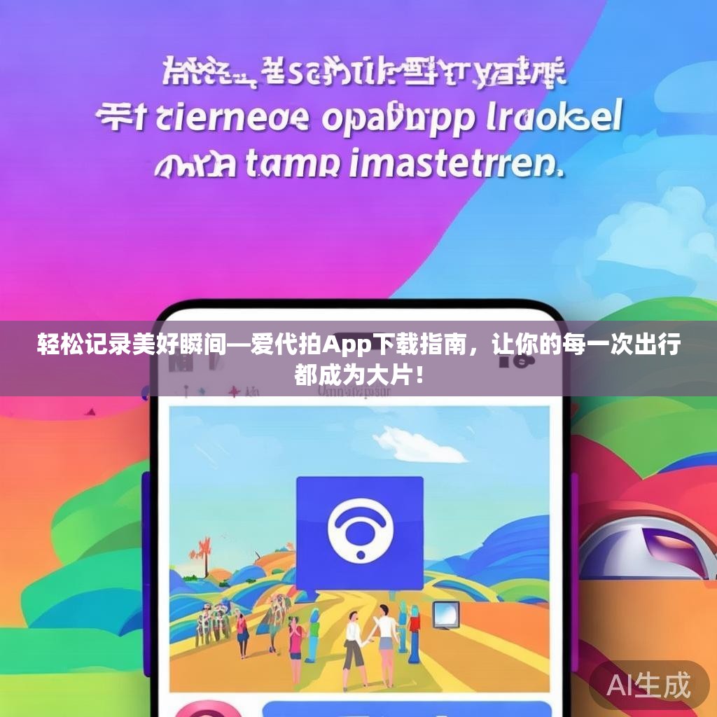 轻松记录美好瞬间—爱代拍App下载指南，让你的每一次出行都成为大片！