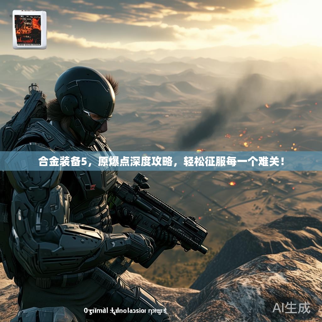 合金装备5，原爆点深度攻略，轻松征服每一个难关！