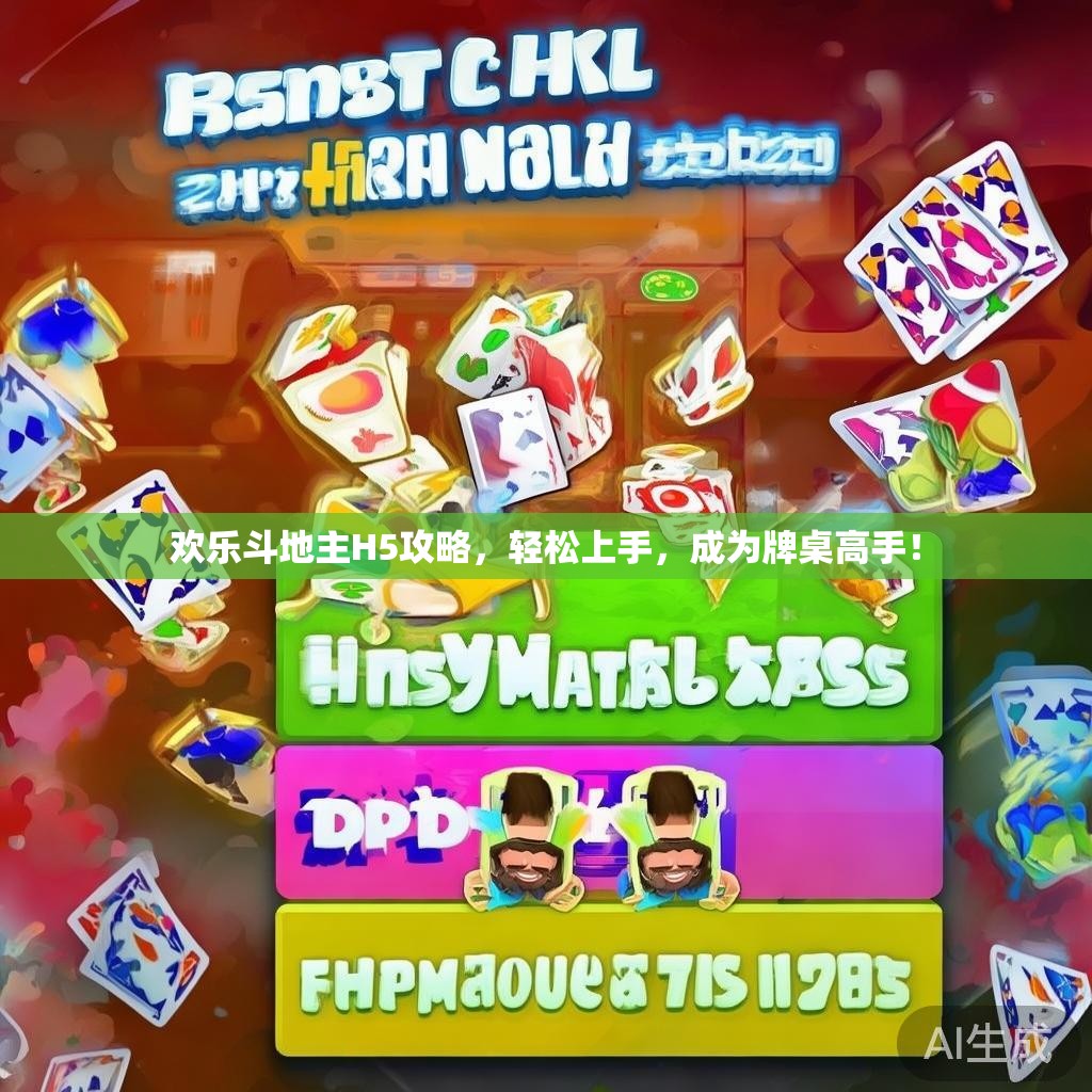 欢乐斗地主H5攻略,轻松上手,成为牌桌高手! 欢乐斗地主H5攻略,轻松上手,成为牌桌高手!