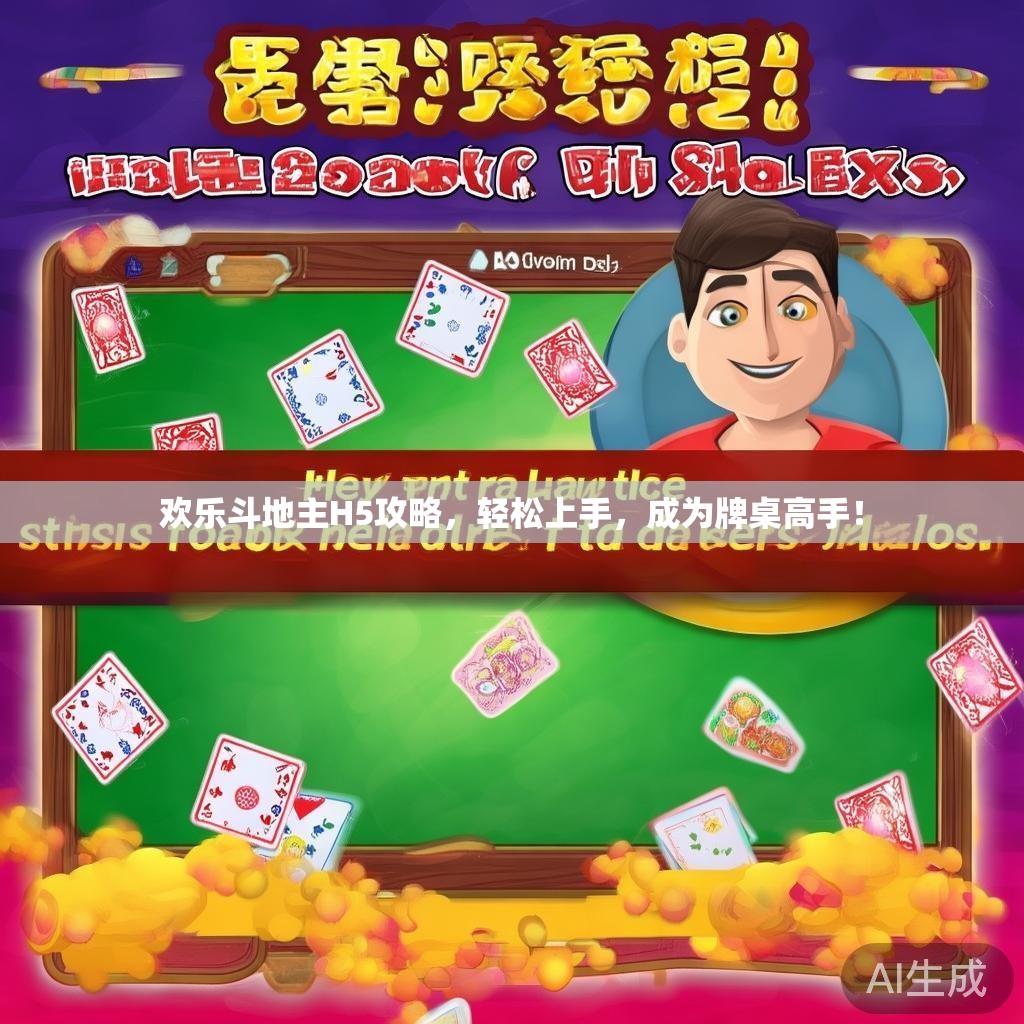 欢乐斗地主H5攻略,轻松上手,成为牌桌高手! 欢乐斗地主H5攻略,轻松上手,成为牌桌高手!