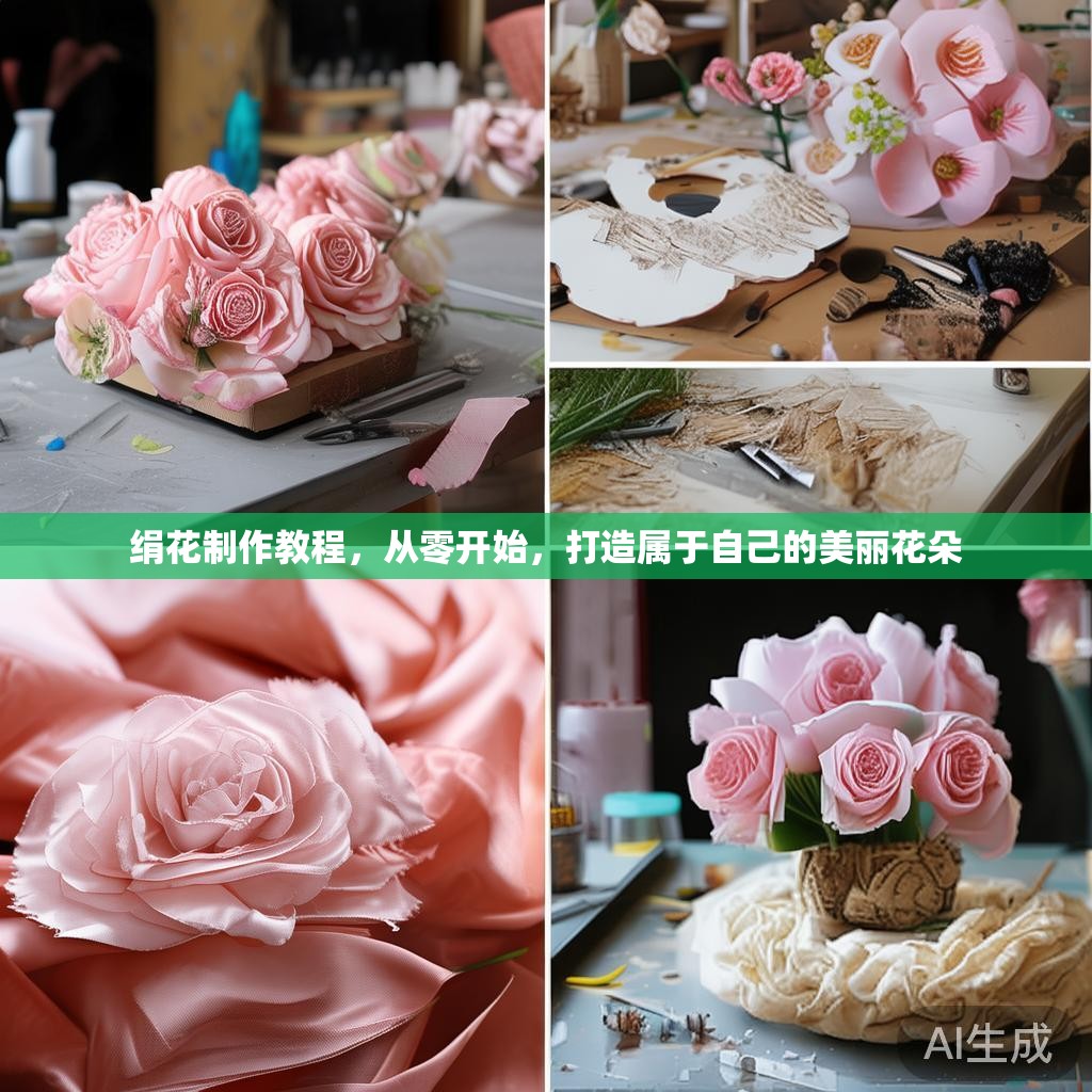 绢花制作教程,从零开始,打造属于自己的美丽花朵 绢花制作教程,从零开始,打造属于自己的美丽花朵