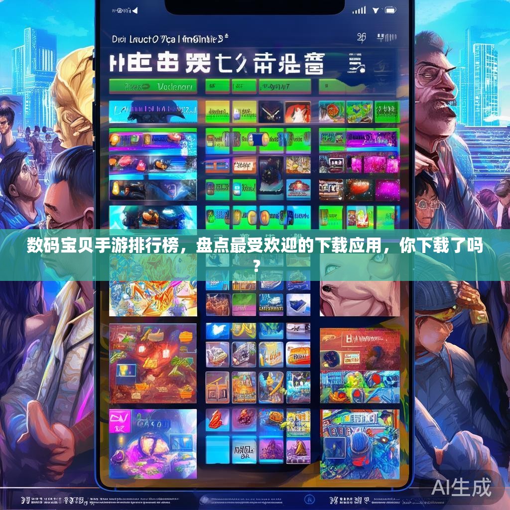 数码宝贝手游排行榜，盘点最受欢迎的下载应用，你下载了吗？