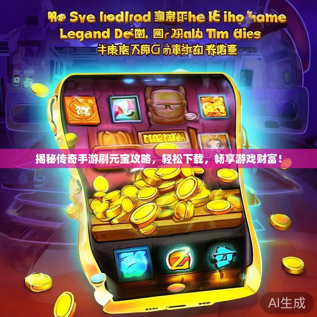 揭秘传奇手游刷元宝攻略，轻松下载，畅享游戏财富！
