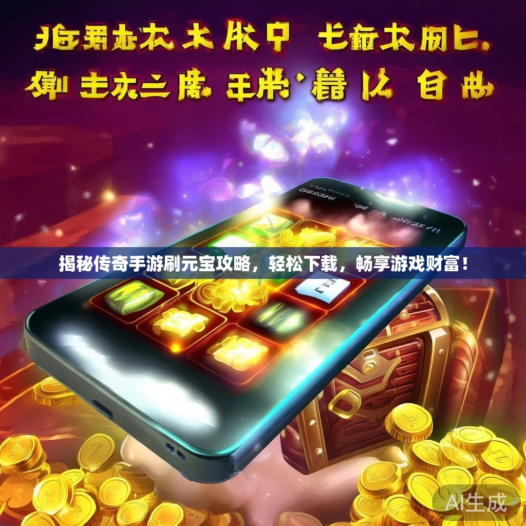 揭秘传奇手游刷元宝攻略，轻松下载，畅享游戏财富！