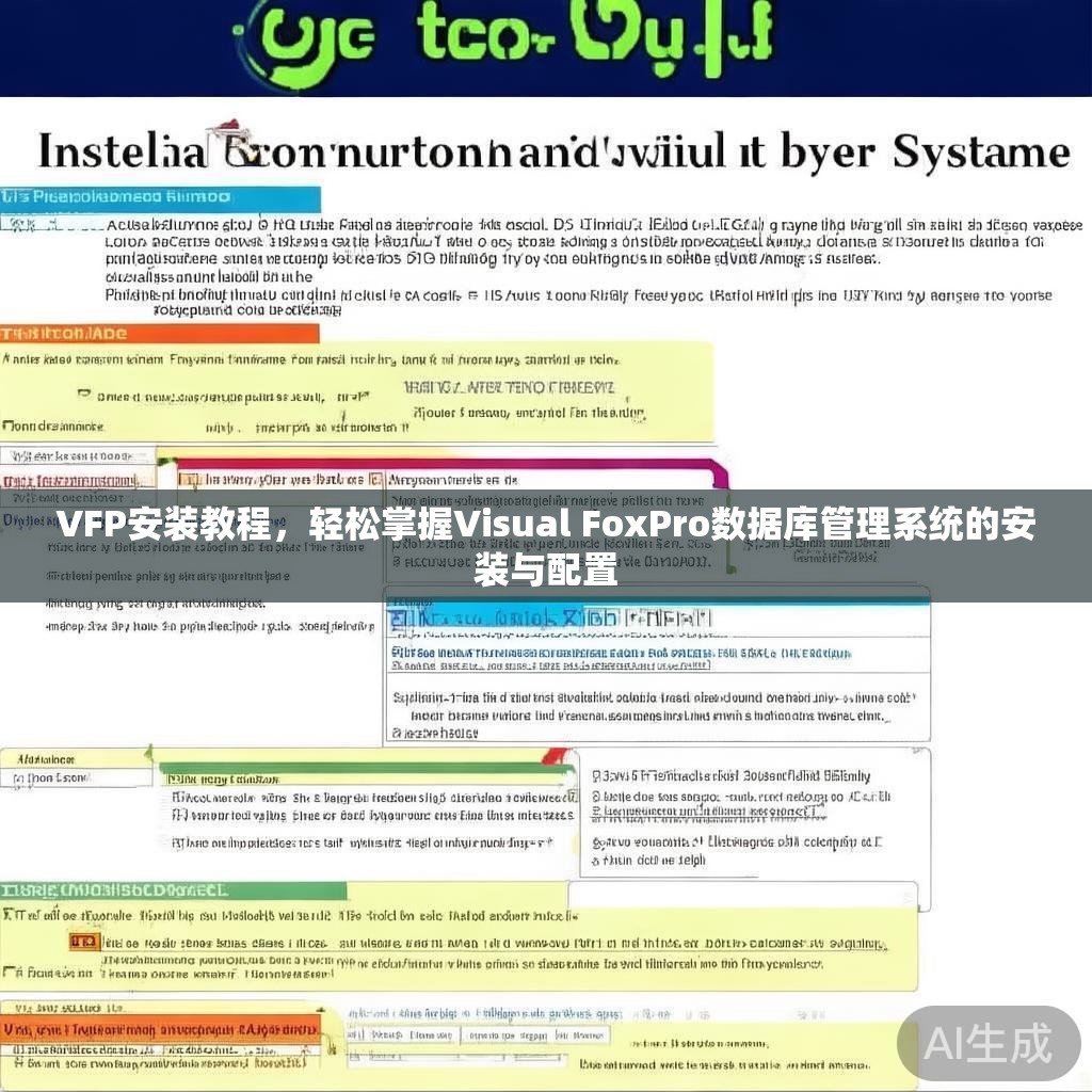 VFP安装教程，轻松掌握Visual FoxPro数据库管理系统的安装与配置