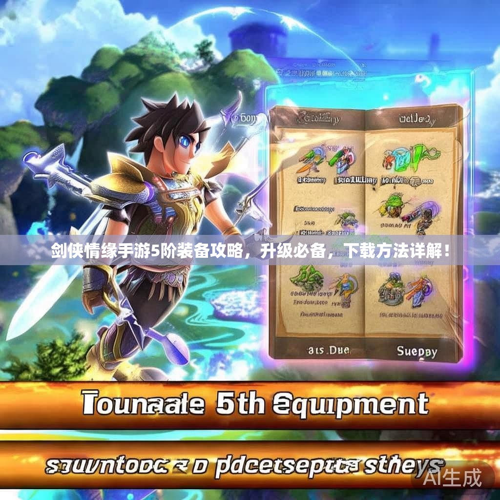 剑侠情缘手游5阶装备攻略，升级必备，下载方法详解！