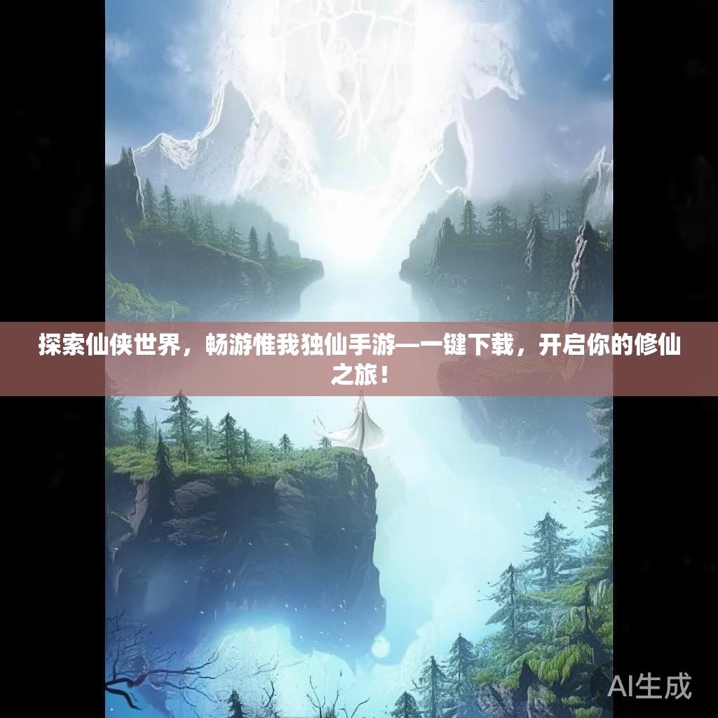 探索仙侠世界，畅游惟我独仙手游—一键下载，开启你的修仙之旅！