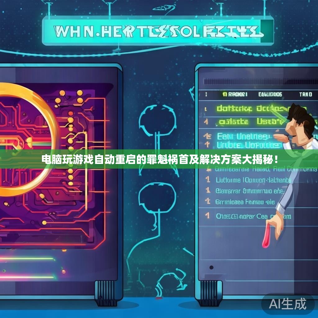 电脑玩游戏自动重启的罪魁祸首及解决方案大揭秘！