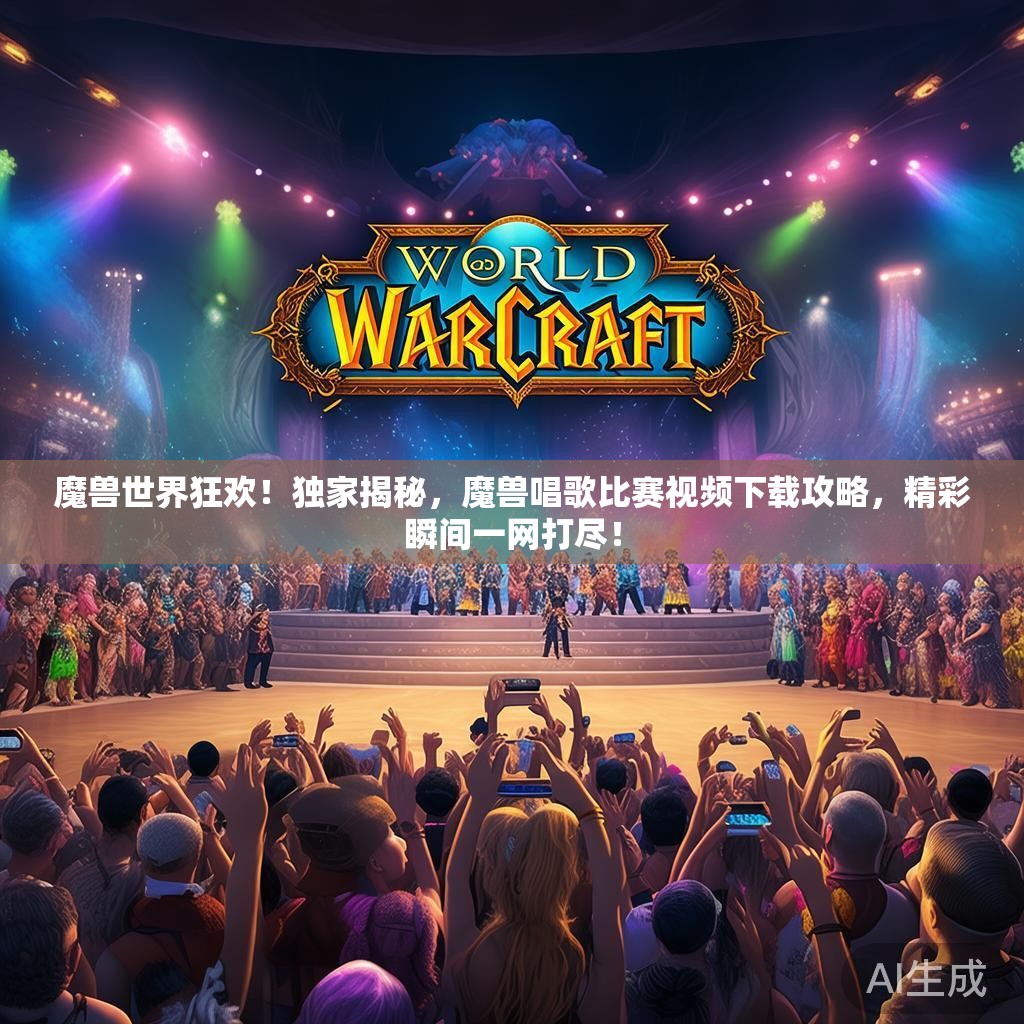 魔兽世界狂欢！独家揭秘，魔兽唱歌比赛视频下载攻略，精彩瞬间一网打尽！