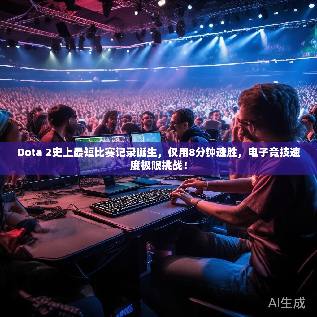 Dota 2史上最短比赛记录诞生,仅用8分钟速胜,电子竞技速度极限挑战! Dota 2史上最短比赛记录诞生,仅用8分钟速胜,电子竞技速度极限挑战!