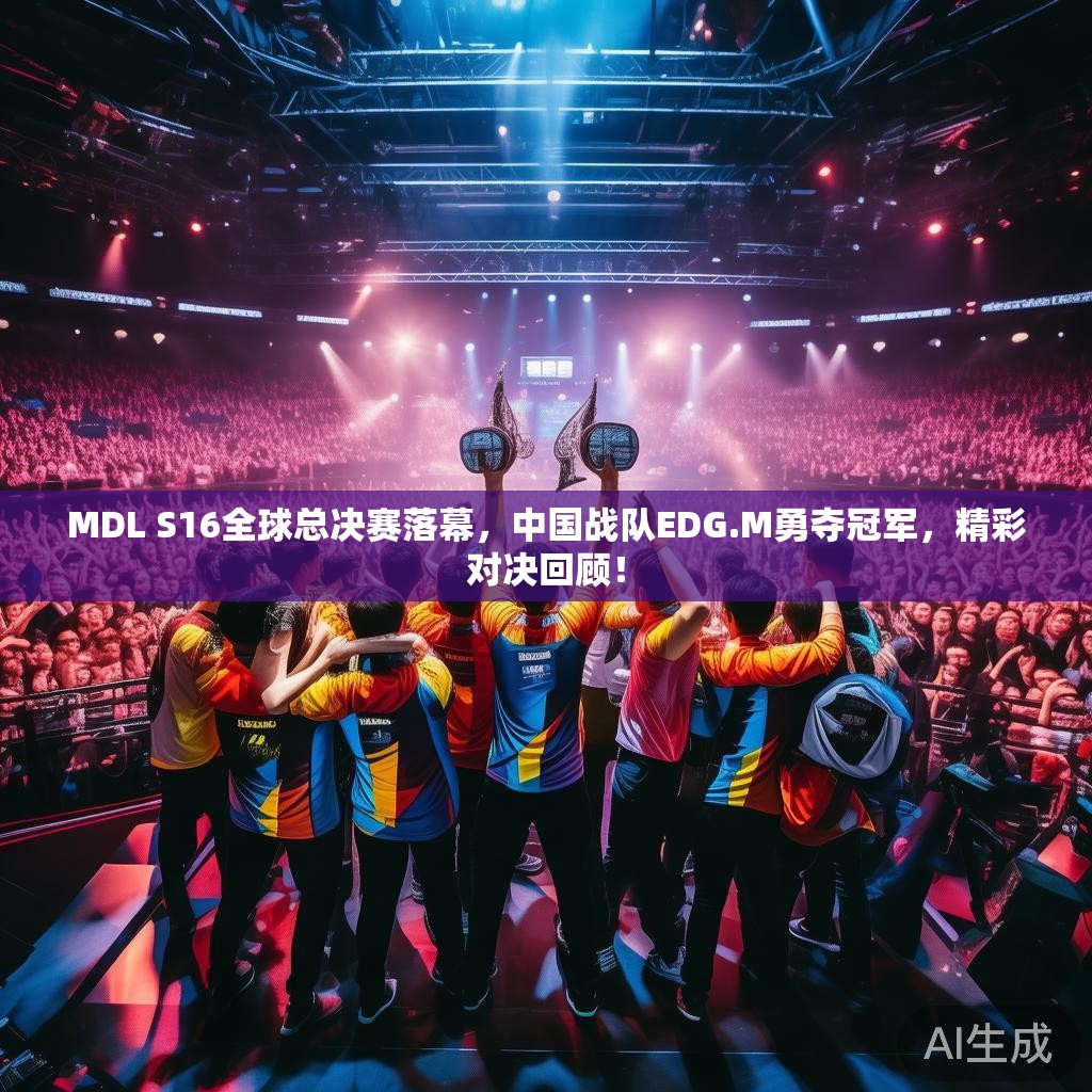 MDL S16全球总决赛落幕，中国战队EDG.M勇夺冠军，精彩对决回顾！