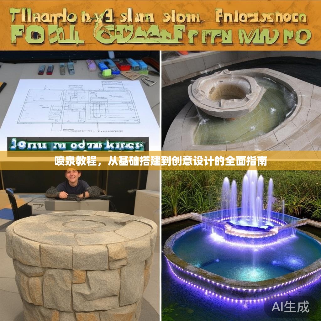 喷泉教程，从基础搭建到创意设计的全面指南