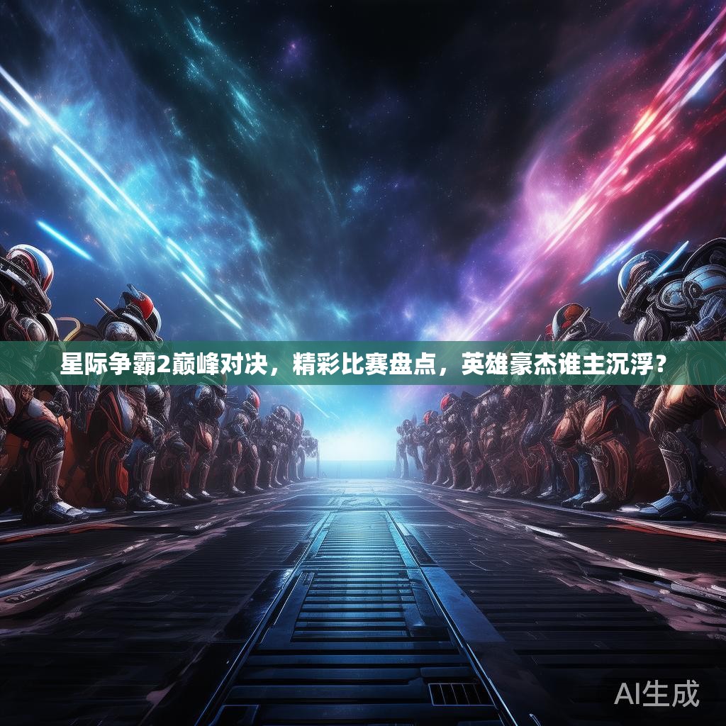 星际争霸2巅峰对决，精彩比赛盘点，英雄豪杰谁主沉浮？