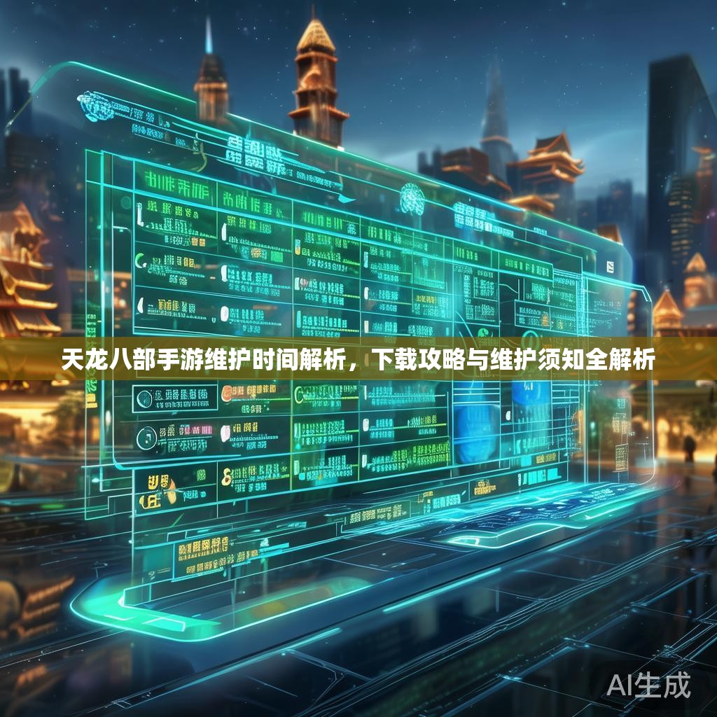 天龙八部手游维护时间解析，下载攻略与维护须知全解析