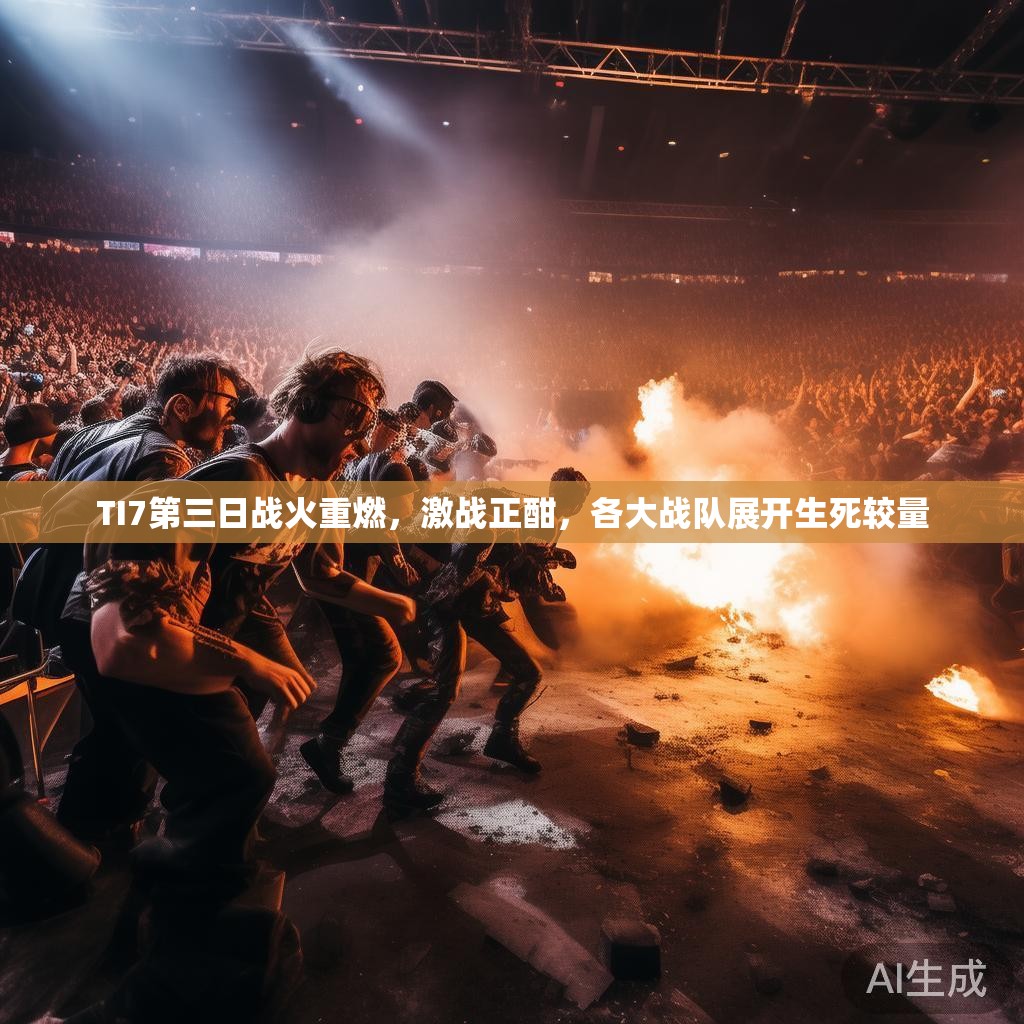TI7第三日战火重燃，激战正酣，各大战队展开生死较量