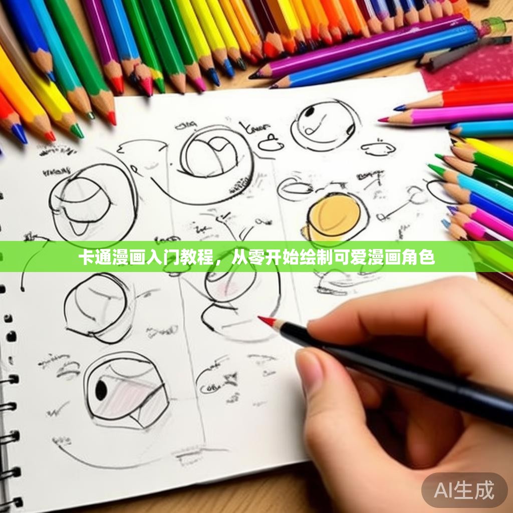 卡通漫画入门教程,从零开始绘制可爱漫画角色 卡通漫画入门教程,从零开始绘制可爱漫画角色