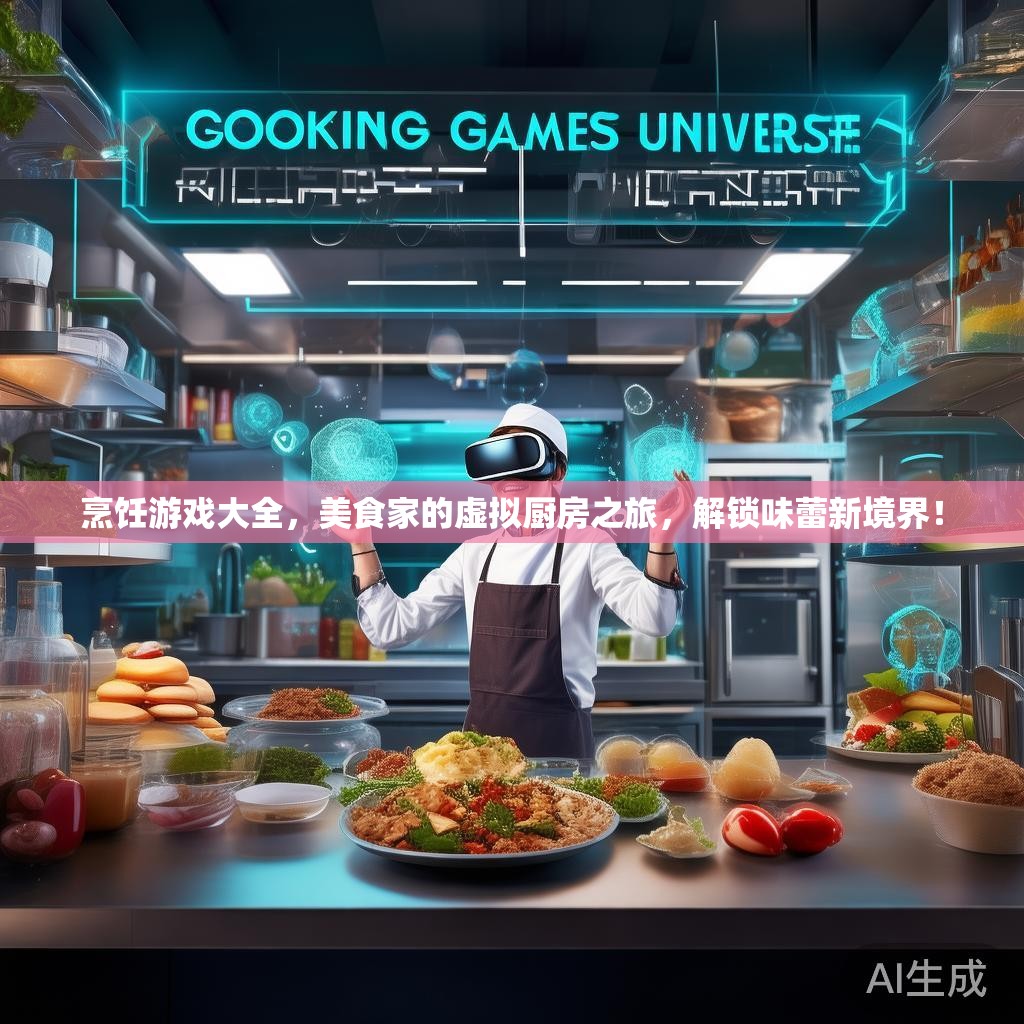 烹饪游戏大全，美食家的虚拟厨房之旅，解锁味蕾新境界！