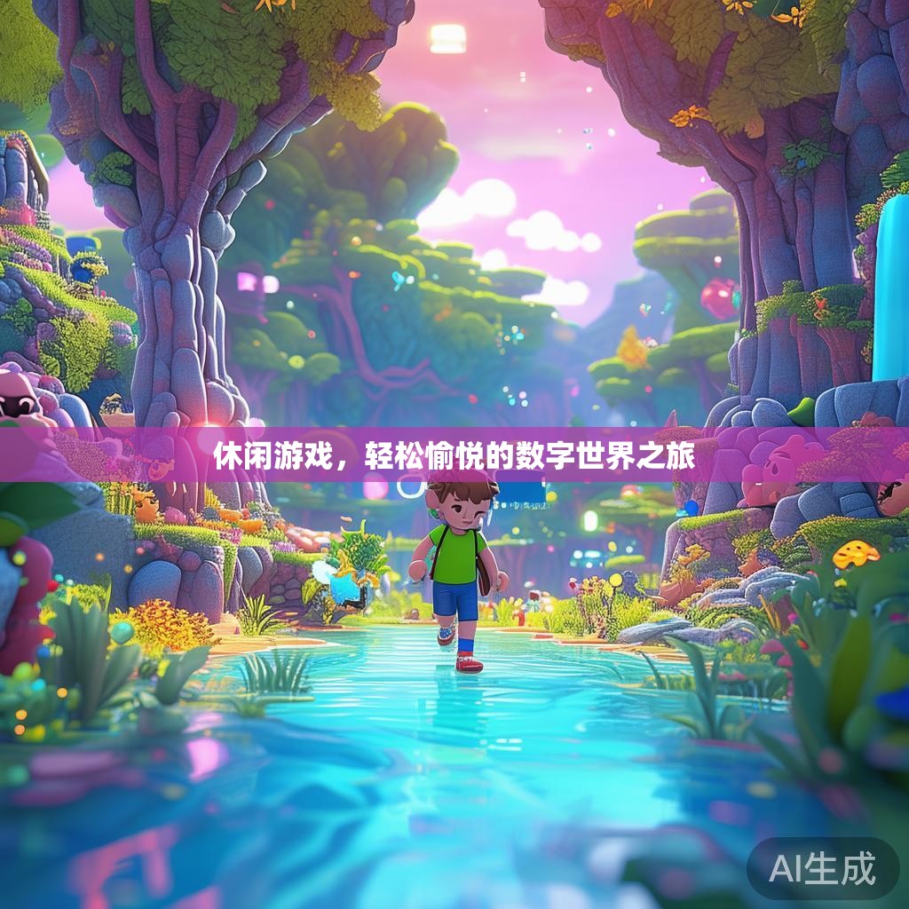 休闲游戏，轻松愉悦的数字世界之旅