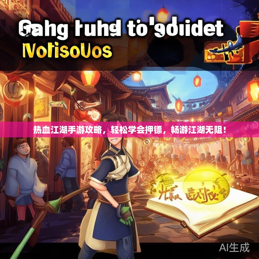 热血江湖手游攻略，轻松学会押镖，畅游江湖无阻！