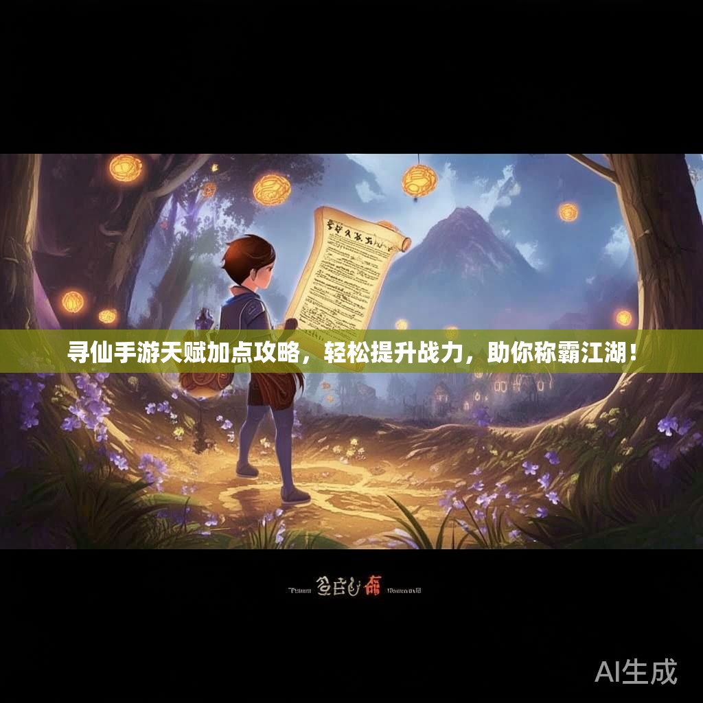 寻仙手游天赋加点攻略,轻松提升战力,助你称霸江湖! 寻仙手游天赋加点攻略,轻松提升战力,助你称霸江湖!