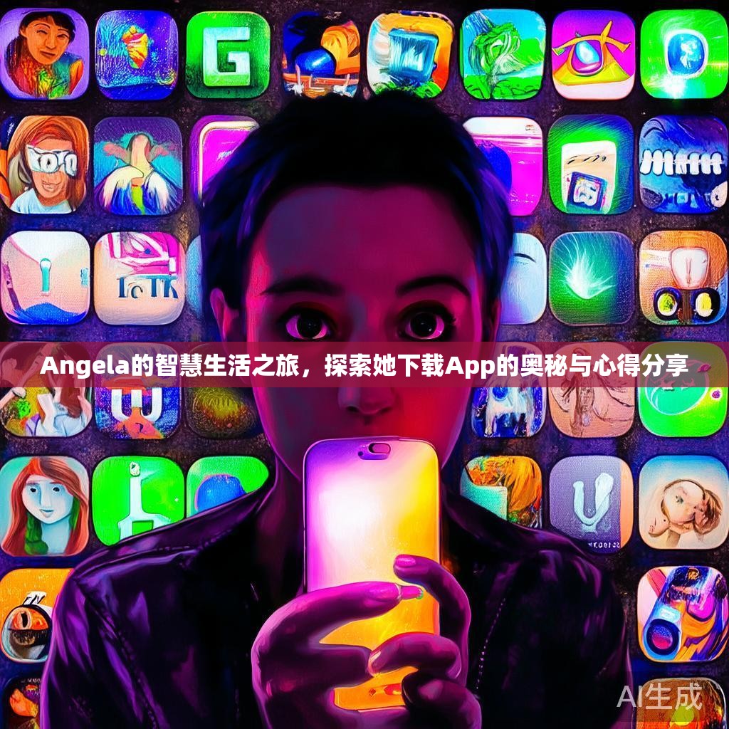 Angela的智慧生活之旅，探索她下载App的奥秘与心得分享