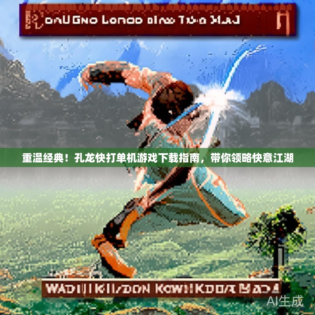 重温经典！孔龙快打单机游戏下载指南，带你领略快意江湖