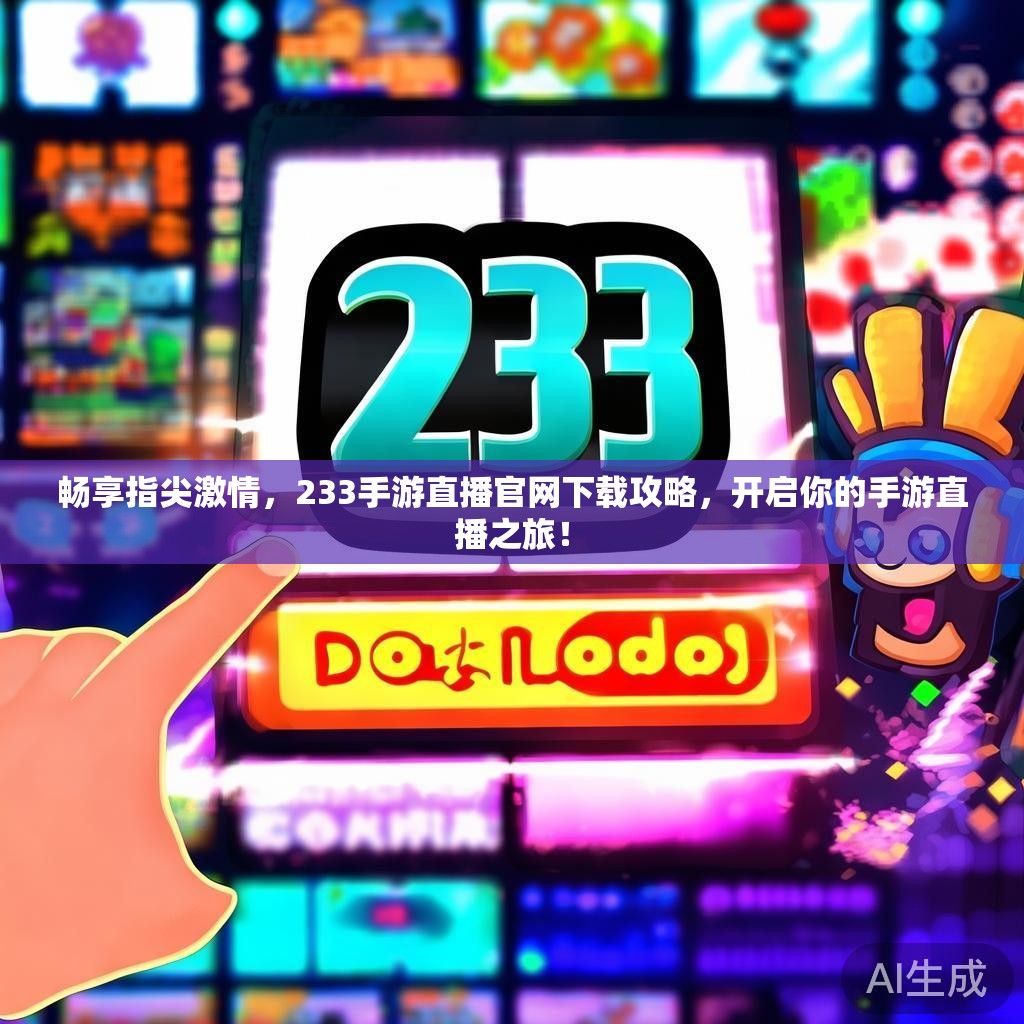 畅享指尖激情，233手游直播官网下载攻略，开启你的手游直播之旅！