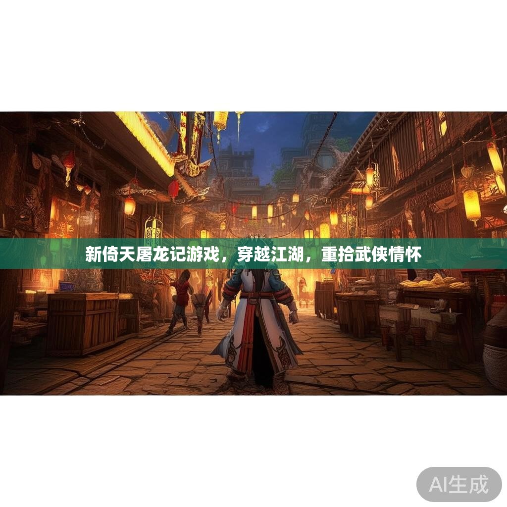 新倚天屠龙记游戏，穿越江湖，重拾武侠情怀