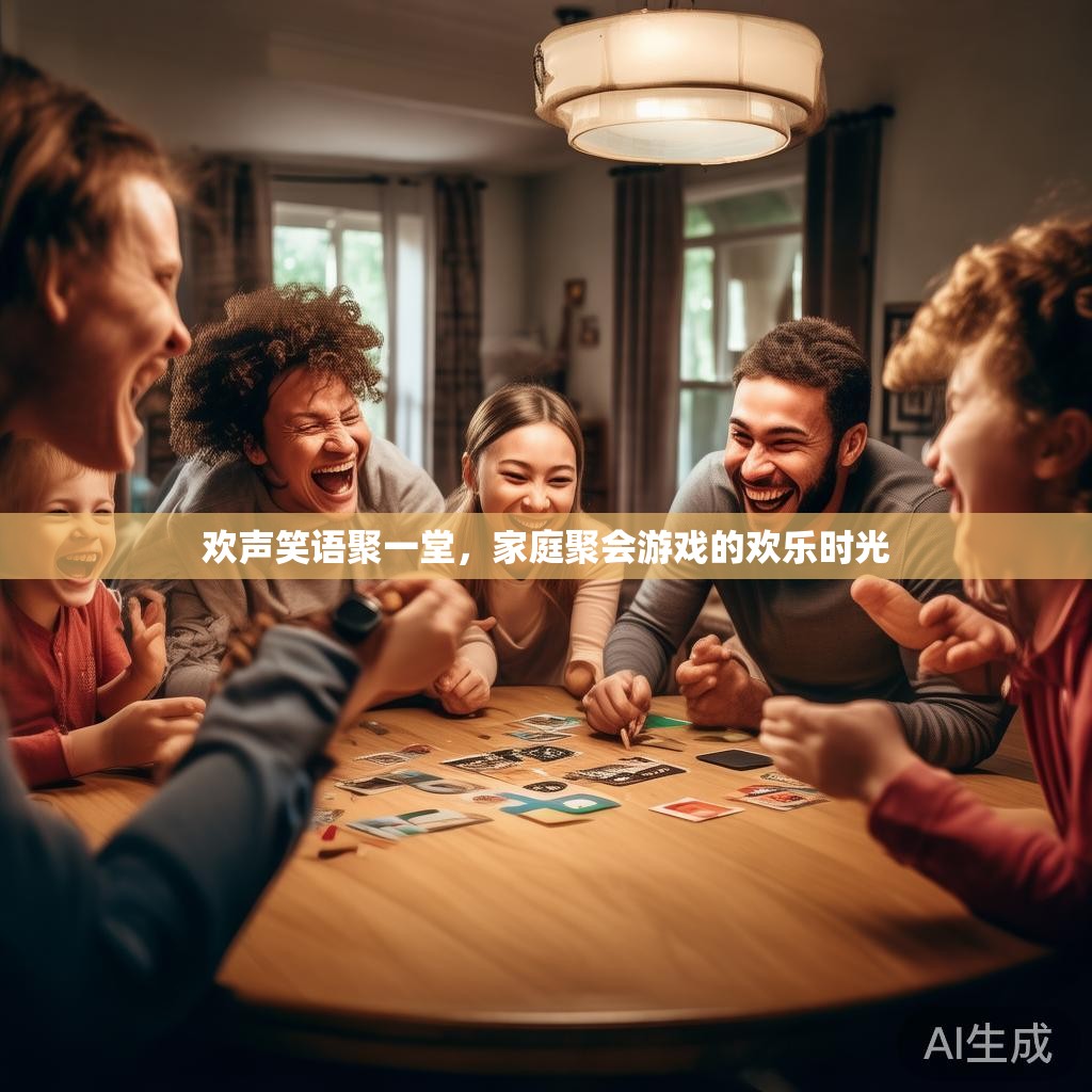 欢声笑语聚一堂，家庭聚会游戏的欢乐时光