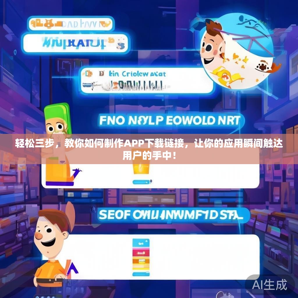 轻松三步，教你如何制作APP下载链接，让你的应用瞬间触达用户的手中！