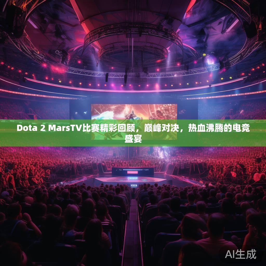 Dota 2 MarsTV比赛精彩回顾，巅峰对决，热血沸腾的电竞盛宴