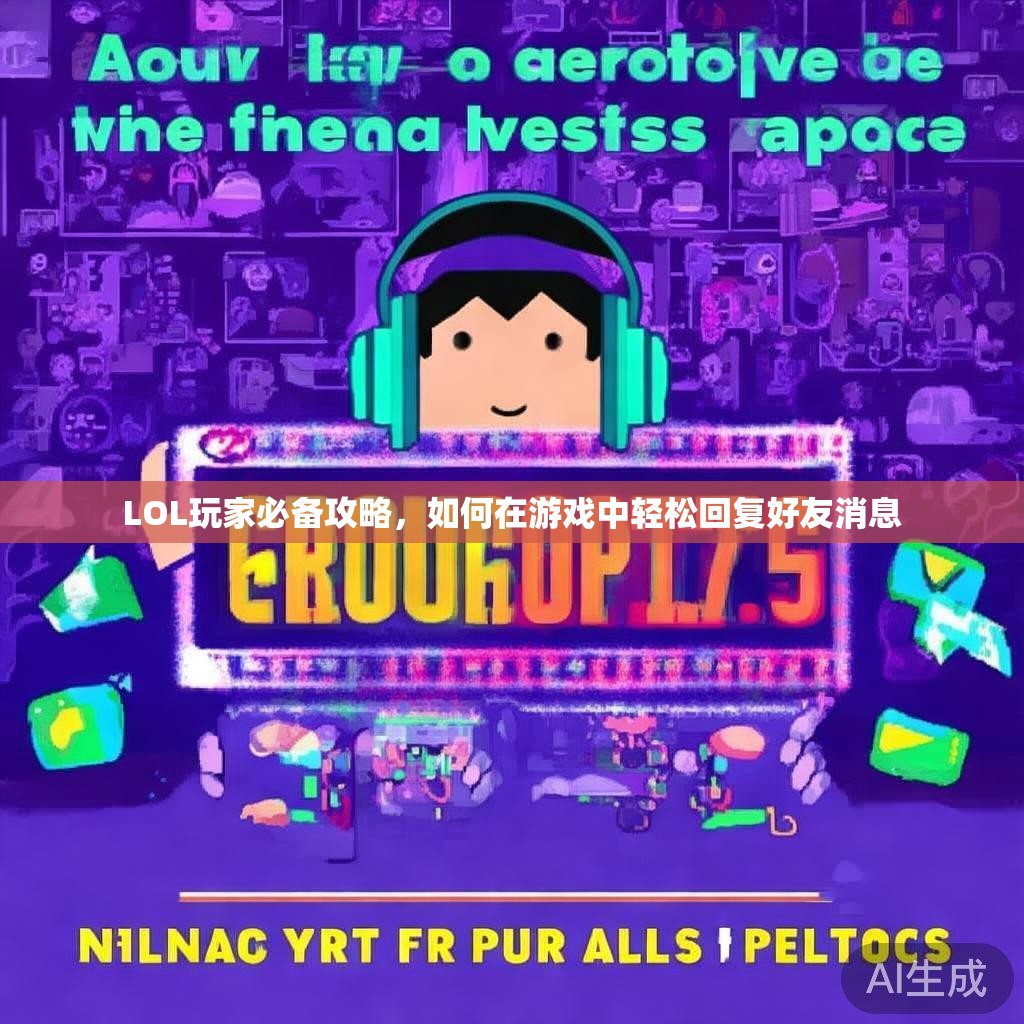LOL玩家必备攻略，如何在游戏中轻松回复好友消息