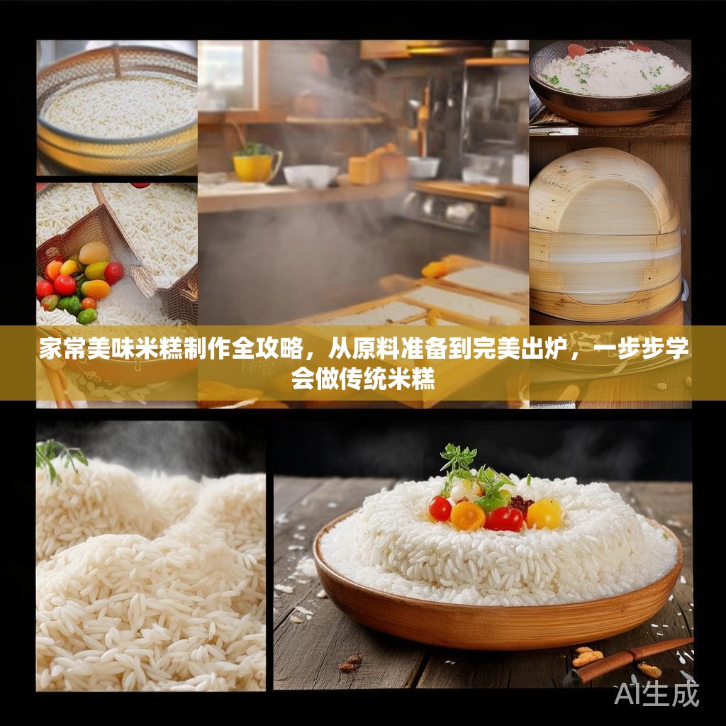 家常美味米糕制作全攻略，从原料准备到完美出炉，一步步学会做传统米糕