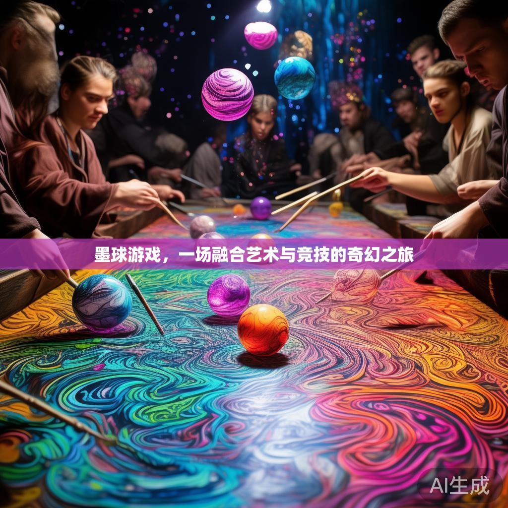 墨球游戏，一场融合艺术与竞技的奇幻之旅