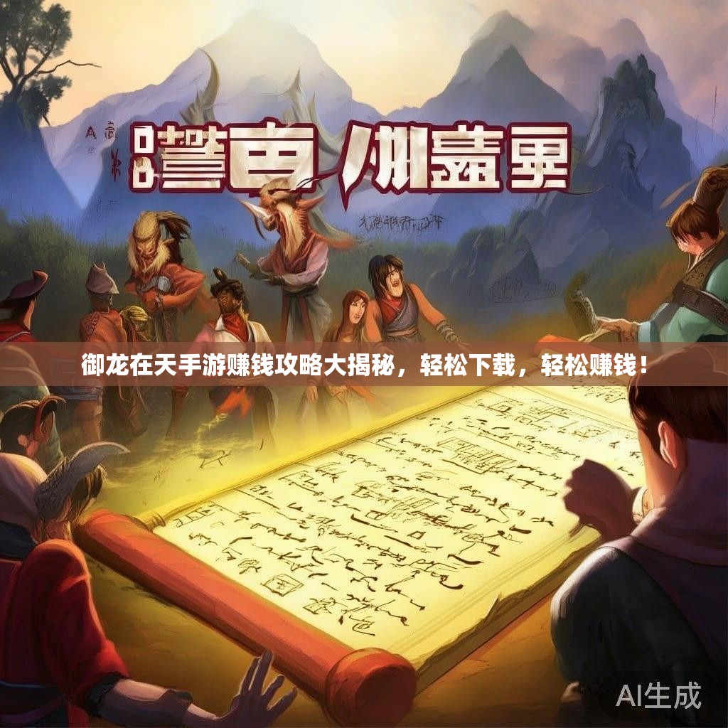 御龙在天手游赚钱攻略大揭秘，轻松下载，轻松赚钱！