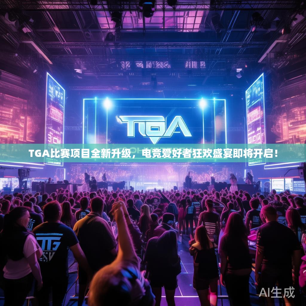 TGA比赛项目全新升级，电竞爱好者狂欢盛宴即将开启！