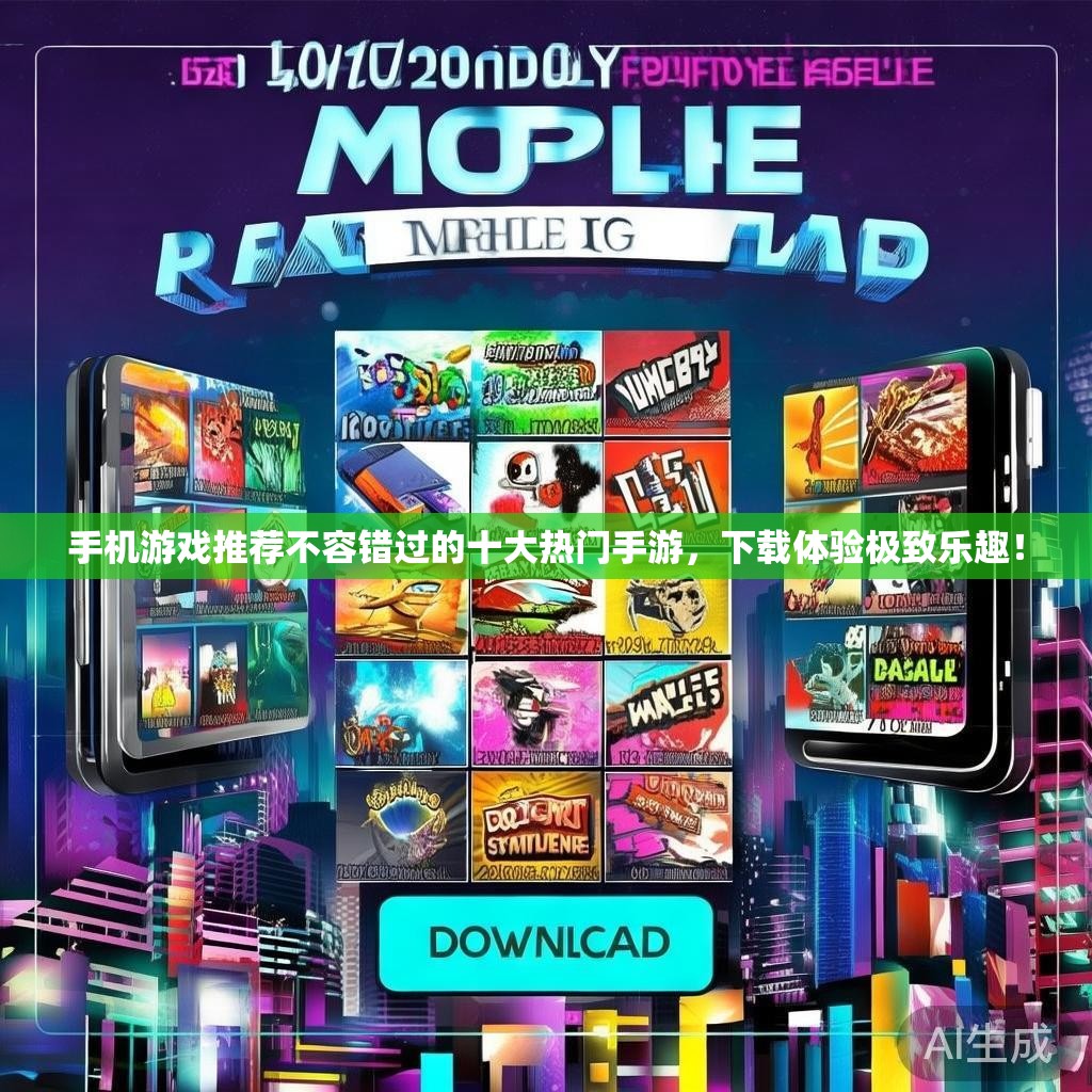 手机游戏推荐不容错过的十大热门手游，下载体验极致乐趣！