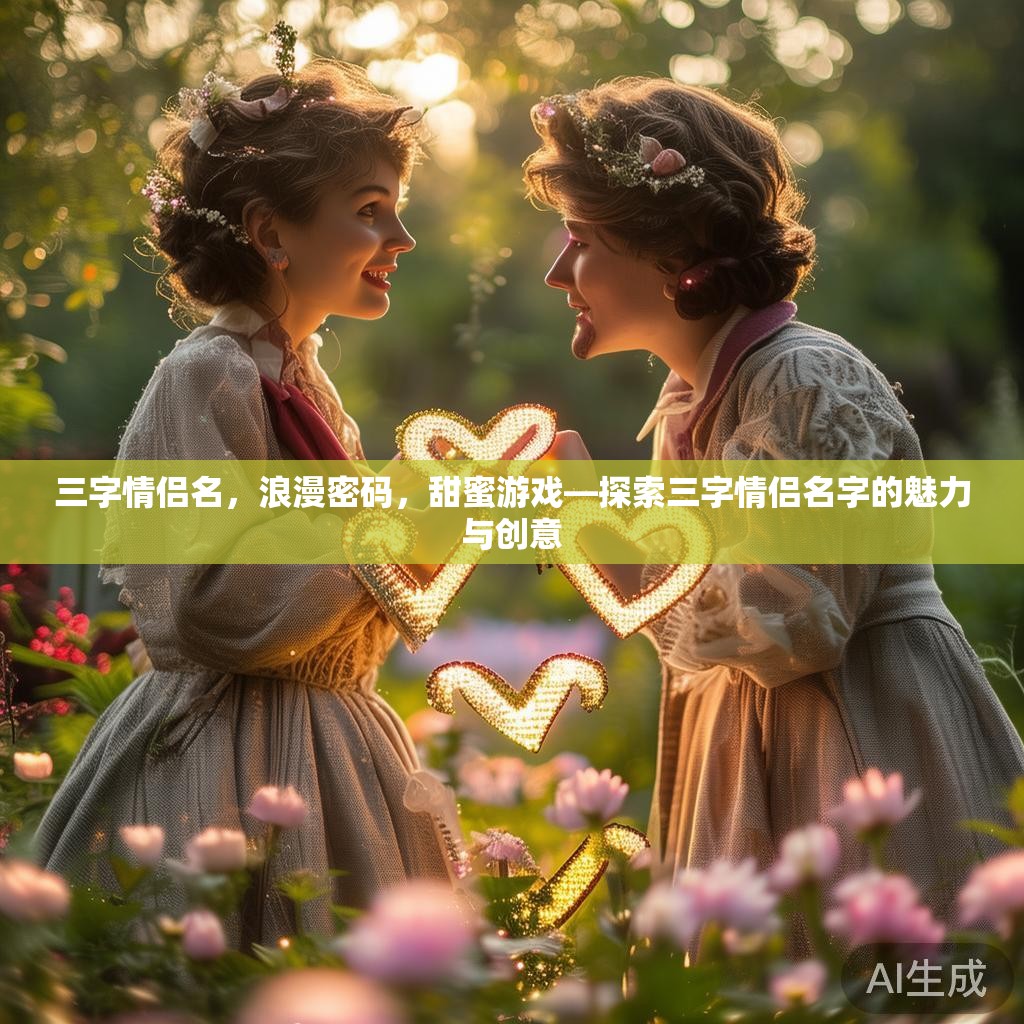 三字情侣名，浪漫密码，甜蜜游戏—探索三字情侣名字的魅力与创意