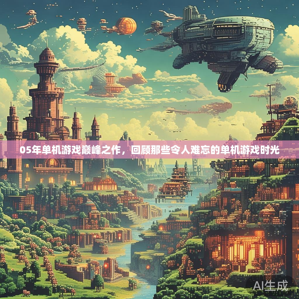 05年单机游戏巅峰之作，回顾那些令人难忘的单机游戏时光