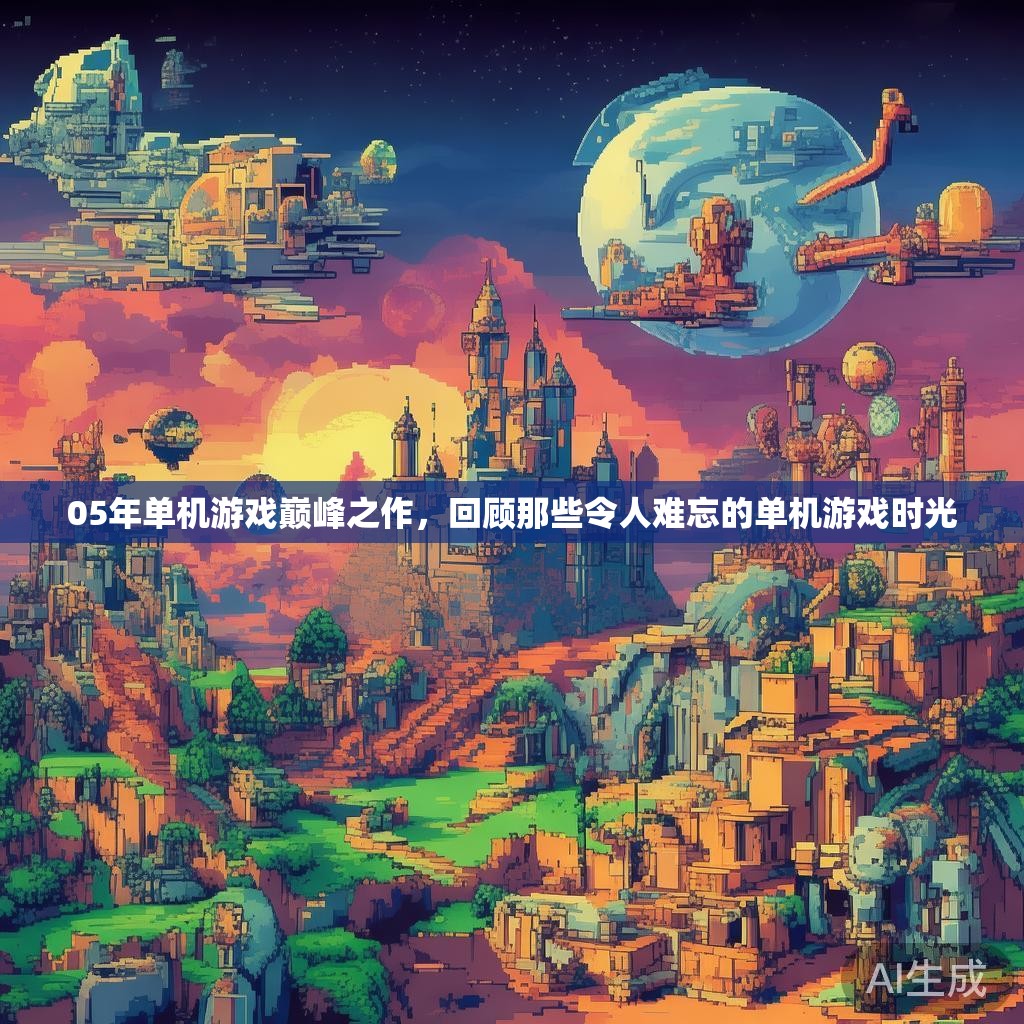 05年单机游戏巅峰之作，回顾那些令人难忘的单机游戏时光