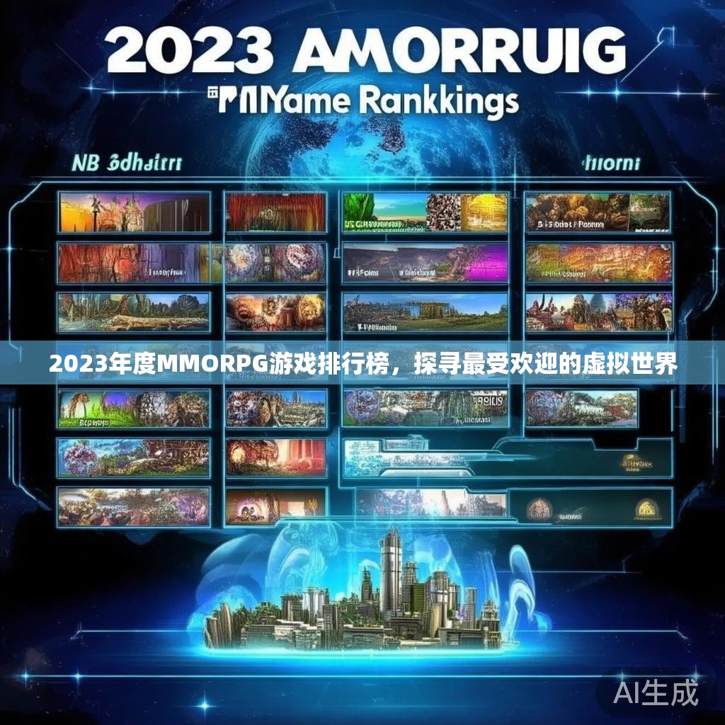 2023年度MMORPG游戏排行榜，探寻最受欢迎的虚拟世界