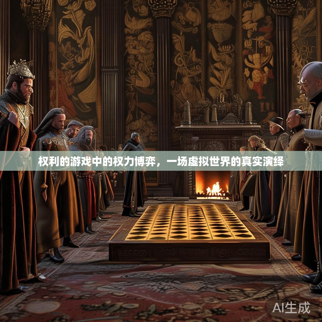 权利的游戏中的权力博弈，一场虚拟世界的真实演绎