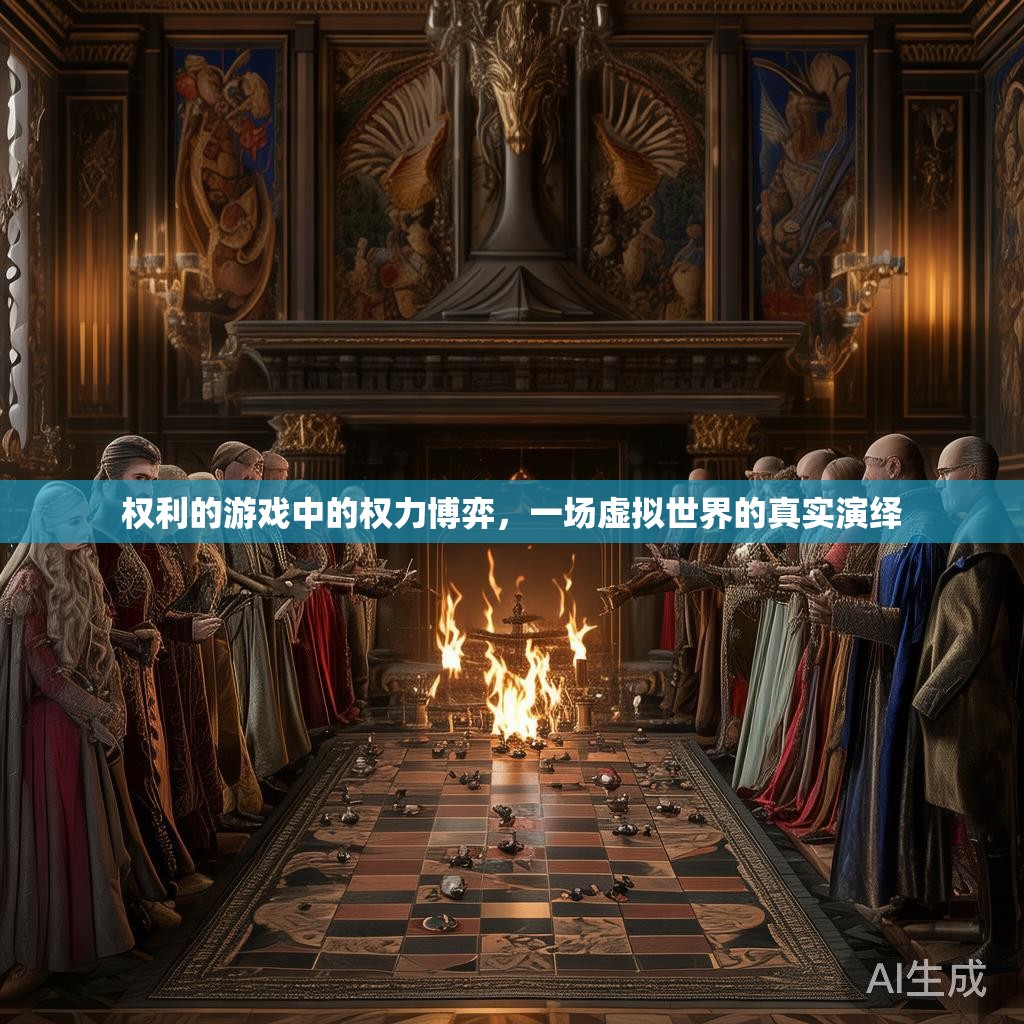 权利的游戏中的权力博弈，一场虚拟世界的真实演绎