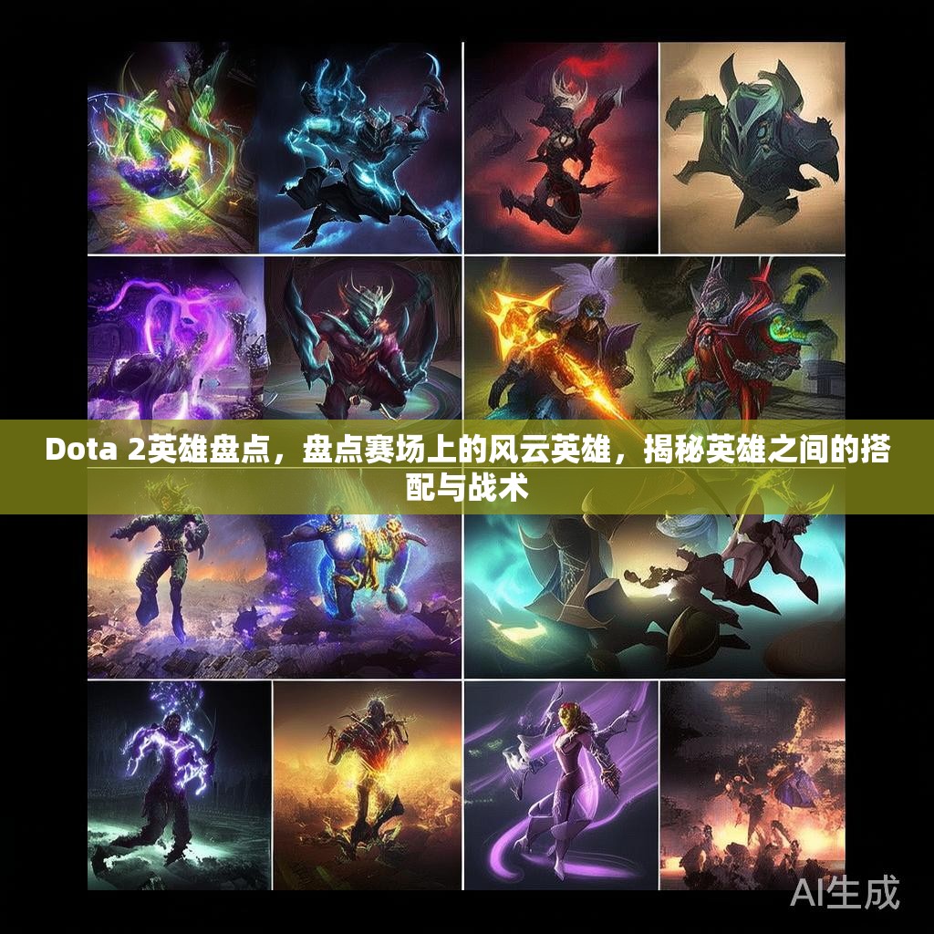 Dota 2英雄盘点，盘点赛场上的风云英雄，揭秘英雄之间的搭配与战术