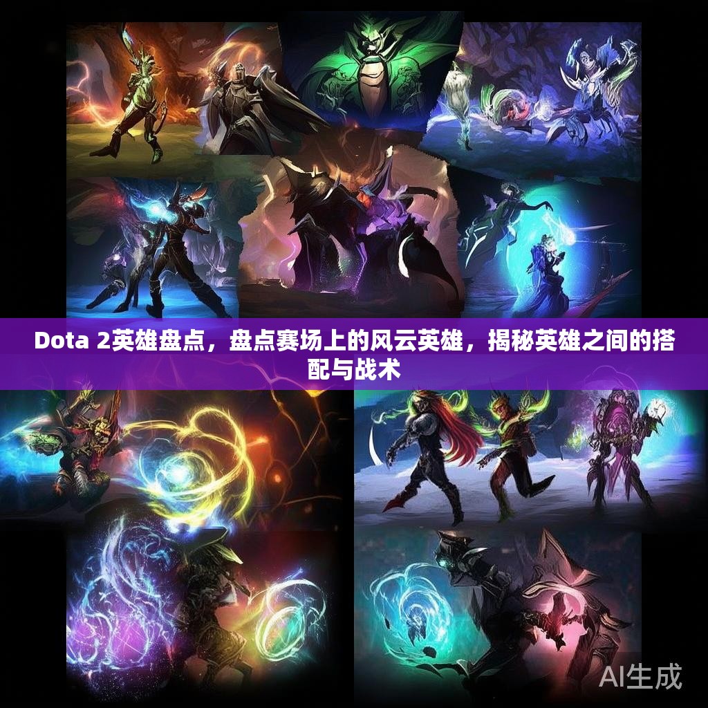 Dota 2英雄盘点，盘点赛场上的风云英雄，揭秘英雄之间的搭配与战术