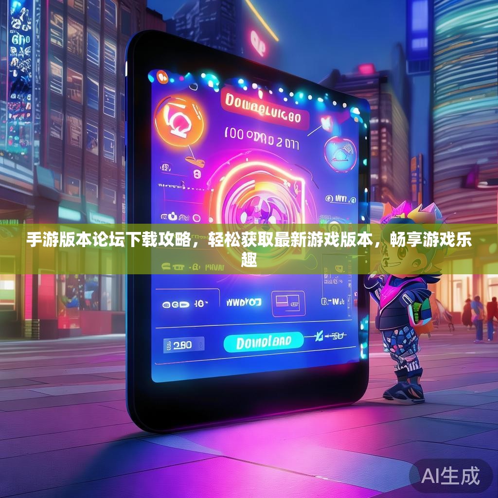 手游版本论坛下载攻略，轻松获取最新游戏版本，畅享游戏乐趣